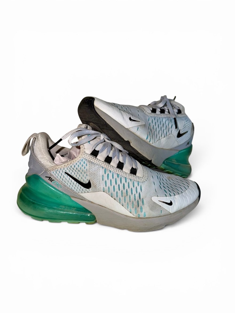 Nike Air Max 270 - "Platinum Aurora
Green" (Women's)